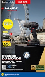 Prix et réduction Perceuse-Visseuse Sans Fil dans le prospectus Lidl en cours Offre Perceuse-Visseuse Sans Fil dans le catalogue Lidl du moment à la page 45