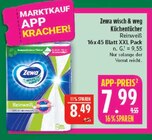 Marktkauf Oschatz - wisch & weg Küchentücher Reinweiß Angebot im Prospekt wisch & weg Küchentücher Reinweiß bei Marktkauf im Oschatz Prospekt für 7,99 €