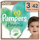 Couches Harmonie T3 x42 - Pampers en promo chez Intermarché Toulon à 10,50 €