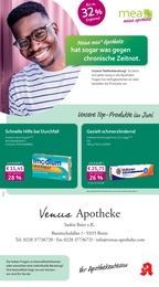 mea - meine apotheke Prospekt für Bonn: "Unsere Juni-Angebote", 4 Seiten, 01.06.2026 - 30.06.2026