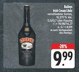 Irish Cream Likör Angebote von Baileys bei EDEKA Jena für 9,99 €