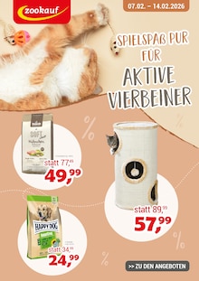 Kissen im Zookauf Prospekt "Spielspaß pur für aktive Vierbeiner!" mit 1 Seiten (Leverkusen)