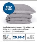 Satin Bettwäscheset Angebote bei E center Zwickau für 29,99 €