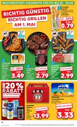 Aktueller Kaufland Supermärkte Prospekt für Eschenbergen: KNÜLLER mit 44} Seiten, 29.04.2024 - 30.04.2024