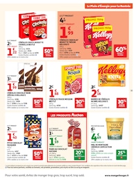 Prix et réduction Céréales Chocolat dans le prospectus Auchan Hypermarché en cours Offre Céréales Chocolat dans le catalogue Auchan Hypermarché du moment à la page 15