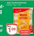 Aktuelles Weizenbrötchen Angebot bei GLOBUS in Ludwigshafen (Rhein) ab 1,09 €