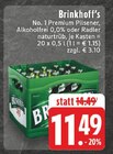 No. 1 Premium Pilsener, Alkoholfrei 0,0% oder Radler naturtrüb Angebote von Brinkhoff's bei EDEKA Detmold für 11,49 €