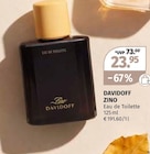 ZINO Eau de Toilette von DAVIDOFF im aktuellen Müller Prospekt für 23,95 €