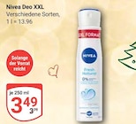 Deo XXL im Angebot bei GLOBUS in Neubrandenburg Deo XXL Angebote von Nivea bei GLOBUS Neubrandenburg für 3,49 €