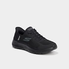 Baskets running Slip Ins GO WALK FLEX noir femme - La Halle à Reims Baskets running Slip Ins GO WALK FLEX noir femme en promo chez La Halle Reims à 69,99 €