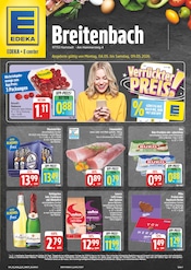 Aktueller E center Prospekt mit Bier, "Wir lieben Lebensmittel!", Seite 1