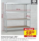 Schwerlastregal „XXL“ im toom Baumarkt Prospekt Schwerlastregal „XXL“ im aktuellen toom Baumarkt Prospekt für 59,99 €