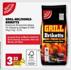Grill-Holzkohle-Briketts Angebote von Gut & Günstig bei E center Darmstadt für 3,33 €