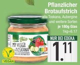 Pflanzlicher Brotaufstrich alla Toskana von Edeka Bio im aktuellen EDEKA Prospekt für 1,11 €