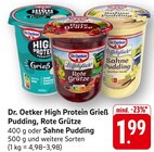 Aktuelle Sahne Angebote bei EDEKA in Mannheim Aktuelles High Protein Grieß Pudding Angebot bei EDEKA in Mannheim ab 1,99 €