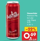 Premium Pils Angebote von Hasseröder bei Netto Marken-Discount Görlitz für 0,69 €