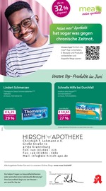Aktueller mea - meine apotheke Apotheke Prospekt in Kranenburg und Umgebung, "Unsere Juni-Angebote" mit 4 Seiten, 01.06.2025 - 30.06.2025