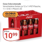 Coca-Cola im Angebot bei GLOBUS in Bad Soden Coca-Cola Angebote bei GLOBUS Bad Soden für 10,99 €