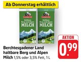 Haltbare Berg und Alpen Milch 1,5% Fett im Angebot bei EDEKA in Ludwigshafen Haltbare Berg und Alpen Milch 1,5% Fett Angebote von Berchtesgadener Land bei EDEKA Ludwigshafen für 0,99 €