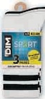 Lot de 3 paires de socquettes de sport femme ou homme - DIM dans le catalogue Super U