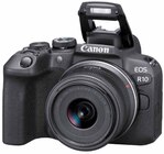 Aktuelles EOS R10 + RF-S 18-45 mm Systemkamera Angebot bei MediaMarkt Saturn in Chemnitz ab 799,00 €