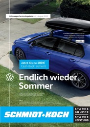 Volkswagen Prospekt für Delmenhorst mit 1 Seite Volkswagen Prospekt für Delmenhorst: Endlich wieder Sommer, 1 Seite, 01.06.2022 - 31.08.2022