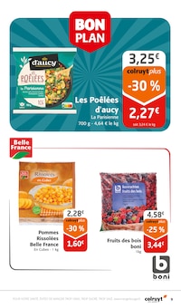 Promo Poisson surgelé dans le catalogue Colruyt du moment à la page 9