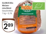 Bio Weizenmischbrot Geschnitten im aktuellen Prospekt bei GLOBUS in Eichelborn
