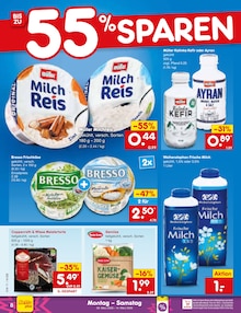 Milch im Netto Marken-Discount Prospekt "Aktuelle Angebote" mit 60 Seiten (Mönchengladbach)