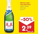 Extra Sekt oder Alkoholfrei Angebote von MM bei Netto Marken-Discount Buxtehude für 2,39 €