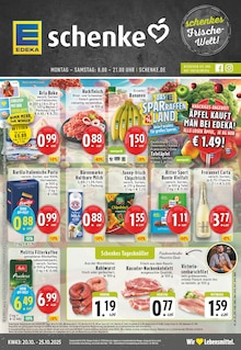 EDEKA Prospekt der Woche "Aktuelle Angebote" Seite 1, 20.10.2025 bis 25.10.2025 für Gütersloh Aktueller EDEKA Prospekt "Aktuelle Angebote" Seite 1 von 24 Seiten für Gütersloh