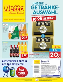 Cola im Netto Marken-Discount Prospekt "Aktuelle Angebote" mit 63 Seiten (Erlangen)