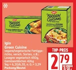 Green Cuisine Lasagne vegetarisch von Iglo für 2,79 € bei EDEKA im Angebot Green Cuisine Lasagne vegetarisch von Iglo im aktuellen EDEKA Prospekt
