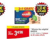 (1)Allume-feu végétal - HARRIS en promo chez Cora Villemomble à 3,99 €