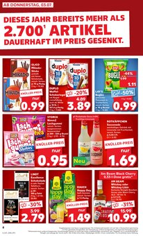 Lebensmittel im Kaufland Prospekt "Aktuelle Angebote" mit 62 Seiten (Mannheim)