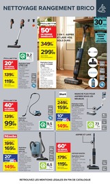 Promos Aspirateur dans le catalogue "LE MOIS DES SUPPORTERS" de Carrefour Aspirateur en promo dans le catalogue Carrefour à la page 63