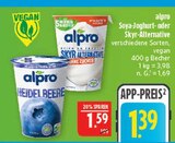 Aktuelle Joghurt Angebote bei Marktkauf in Erlangen Aktuelles Soya-Joghurt Heidelbeere Angebot bei Marktkauf in Erlangen ab 1,39 €
