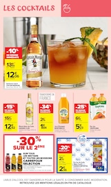 Promos Rhum Blanc dans le catalogue "Carrefour market" de Carrefour Market Rhum Blanc en promo dans le catalogue Carrefour Market à la page 10