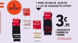Chaussette homme ou femme - KAPPA dans le catalogue E.Leclerc