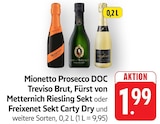 Prosecco DOC Treviso Brut im Angebot bei E center in Waiblingen Prosecco DOC Treviso Brut Angebote von Mionetto bei E center Waiblingen für 1,99 €