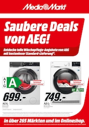 Media-Markt Prospekt "Saubere Deals von AEG!" für Halberstadt, 1 Seite, 28.11.2022 - 11.12.2022 Media-Markt Prospekt "Saubere Deals von AEG!" für Halberstadt, 1 Seite, 28.11.2022 - 11.12.2022