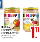 Bio Fruchtbrei oder Frucht & Getreide von Hipp im aktuellen EDEKA Prospekt für 1,11 €