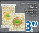 Emmentaler Angebote von Die Bio-Heumilch-Bauern aus Bayern bei EDEKA Ravensburg für 3,49 €