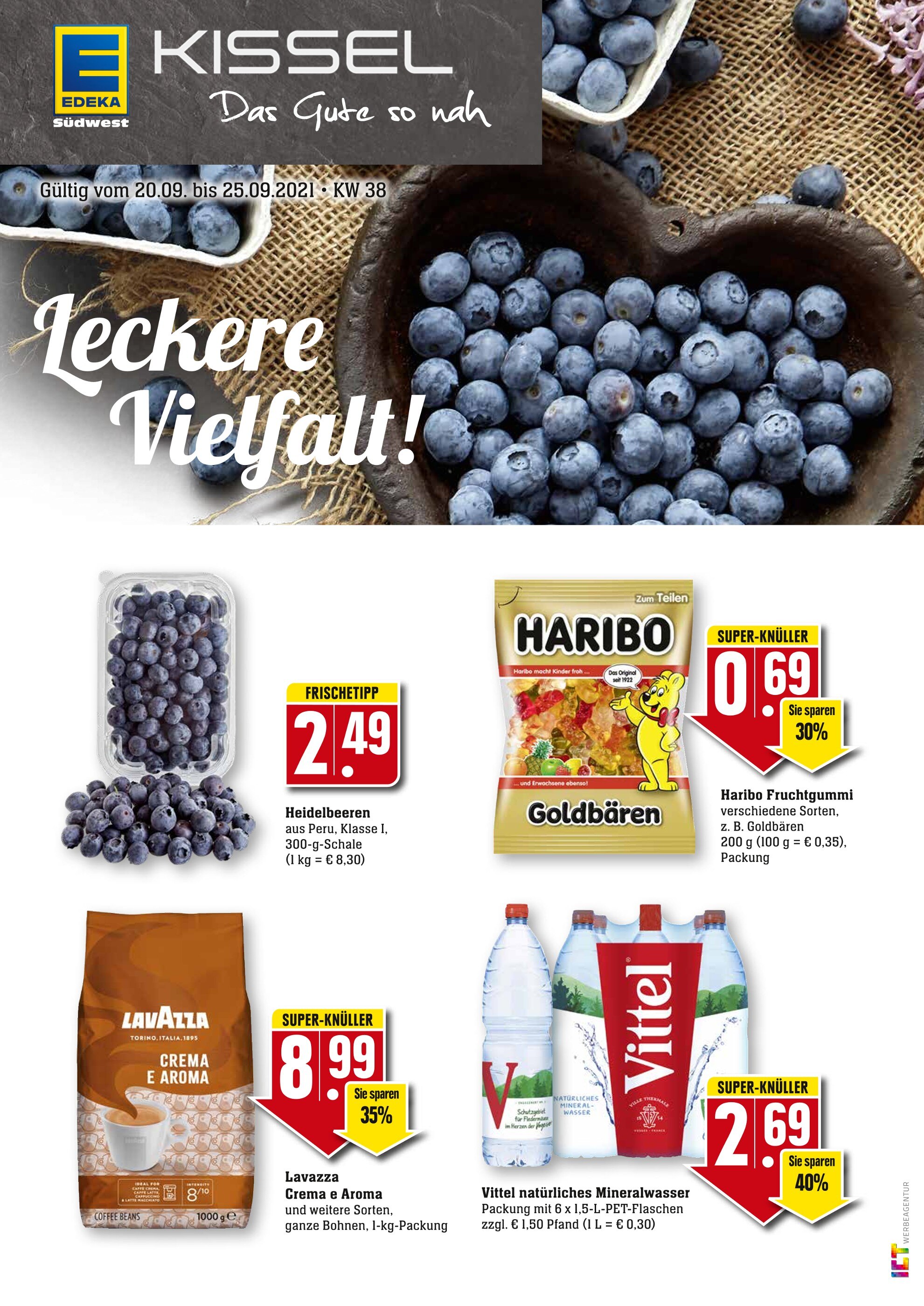EDEKA Prospekt für Annaberg mit 12 Seiten EDEKA Prospekt für Annaberg: "Aktuelle Angebote", 12 Seiten, 20.09.2021 - 25.09.2021