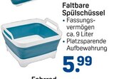 Faltbare Spülschüssel bei Rossmann im Osterburg Prospekt für 5,99 €