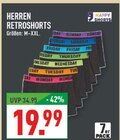 HERREN RETROSHORTS im Angebot bei Marktkauf in Recklinghausen HERREN RETROSHORTS Angebote von HAPPY SHORTS bei Marktkauf Recklinghausen für 19,99 €