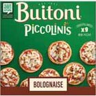 Mini Pizza Bolognaise - BUITONI - Intermarché à Roubaix Mini Pizza Bolognaise - BUITONI en promo chez Intermarché Roubaix à 2,79 €
