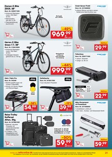 Fahrradschloss im Netto Marken-Discount Prospekt "netto-online.de - Exklusive Angebote" mit 37 Seiten (Rostock)