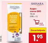 Augen-creme Q10 im Netto Marken-Discount Prospekt Augen-creme Q10 von SHISARA im aktuellen Netto Marken-Discount Prospekt für 1,95 €