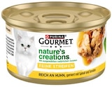 Nature's Creations Katzennahrung von Purina Gourmet für 12,99 € bei REWE im Angebot Nature's Creations Katzennahrung von Purina Gourmet im aktuellen REWE Prospekt